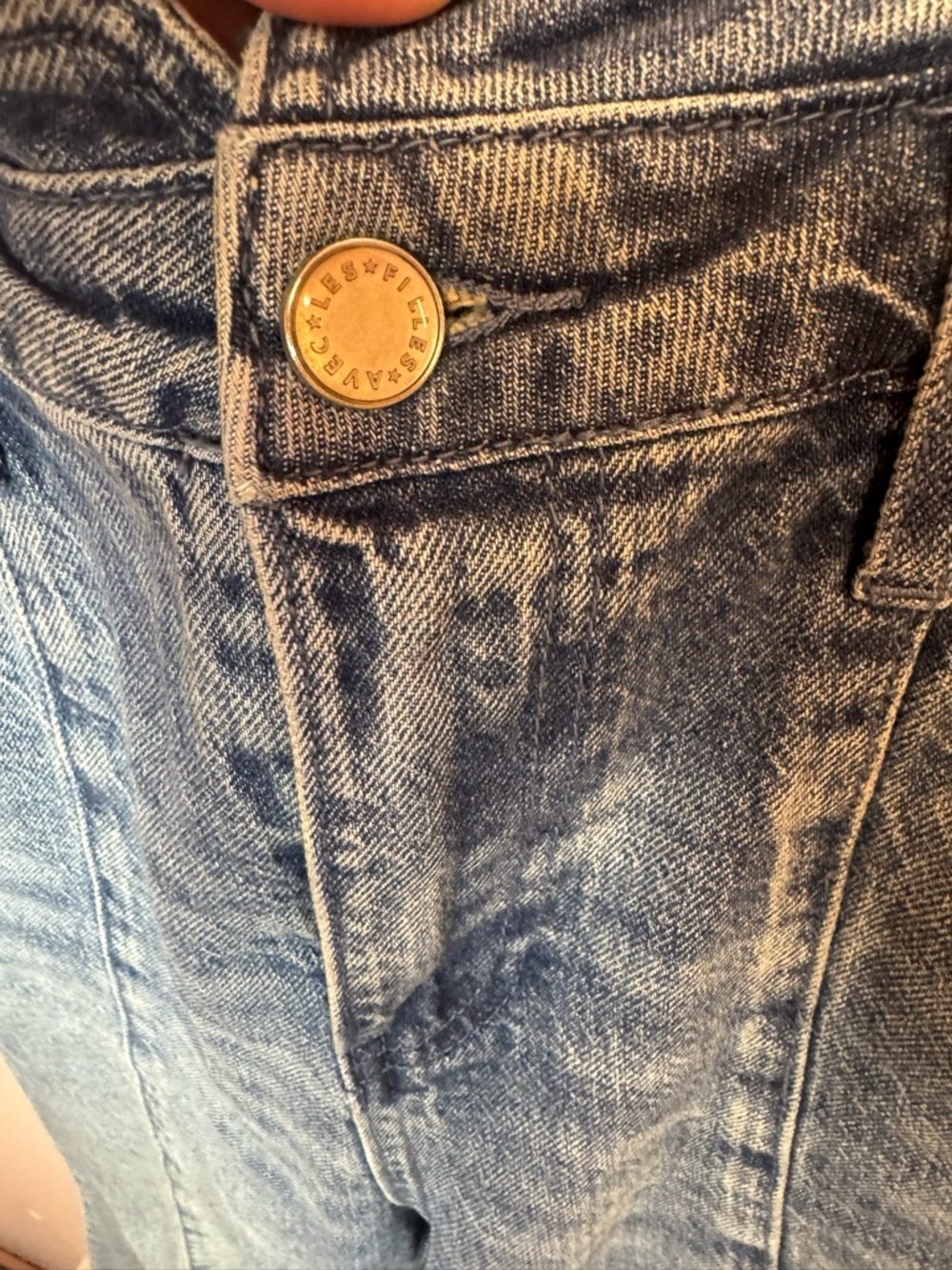Avec Les Filles Light Wash High-Rise Flare Jeans - Picture 5 of 8